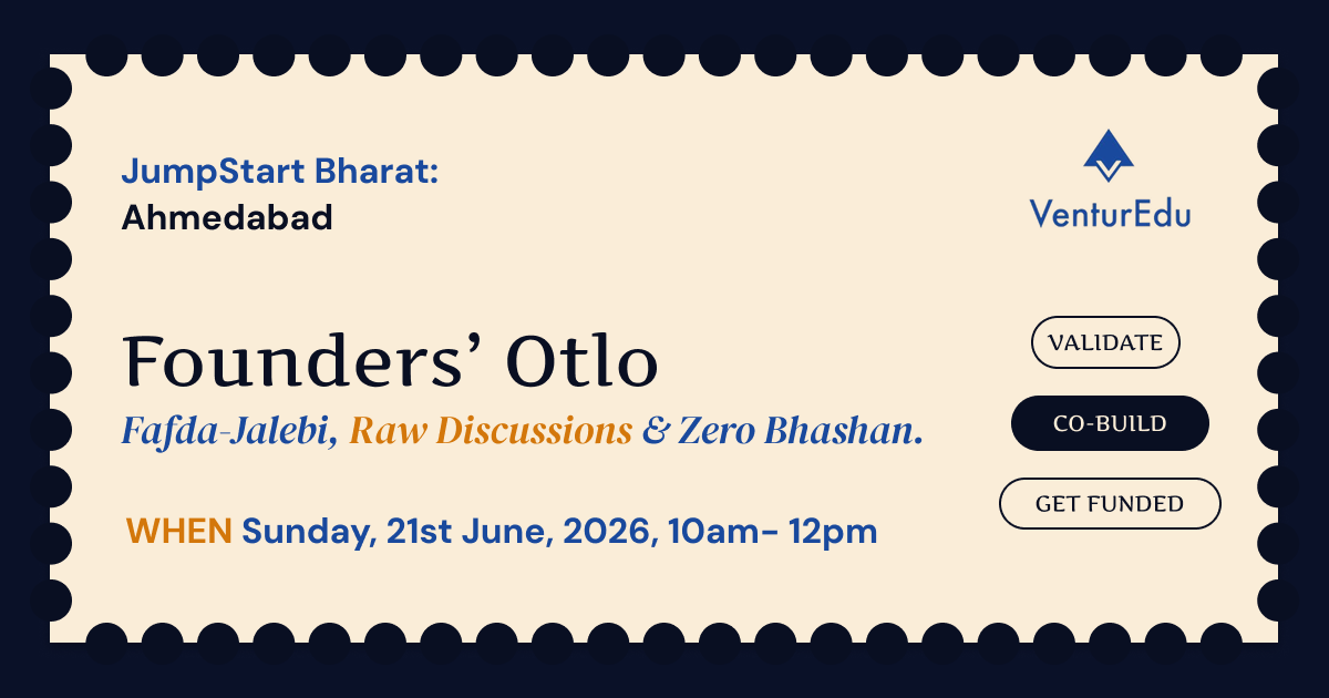 JumpStart Ahmedabad: Founders' Otlo